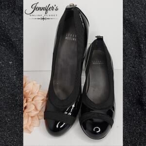 3/$30 Stuart Weitzman Women's Black Patent Leather Heels Size 7.5